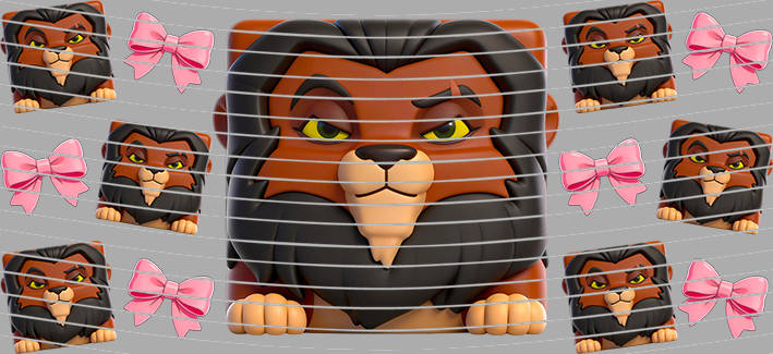16oz Disney style-D-1790